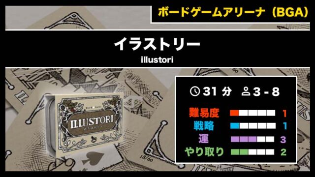 『イラストリー(BGA)』の遊び方・魅力をご紹介!