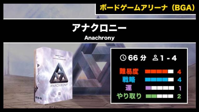 『アナクロニー（BGA）』の遊び方・魅力をご紹介！