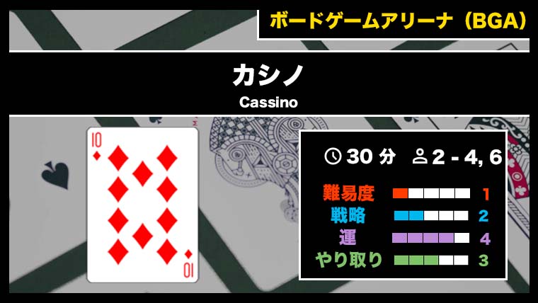 『カシノ(BGA)』の遊び方・魅力をご紹介!